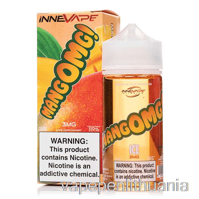 Mangomg! Ledas - Innevape E-liquid - 100ml 3mg Vape Skystis